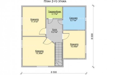kanadets_2_8.0x8.5_116.65m2_karkas_plan_2