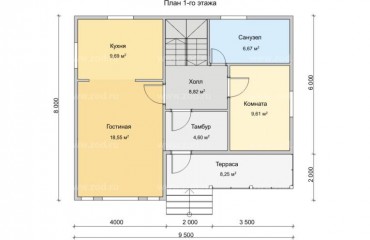 kanadets_14_9.5x8.0_129.14m2_karkas_plan_1
