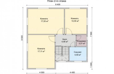 kanadets_12_8.4x9.0_123.33m2_karkas_plan_2